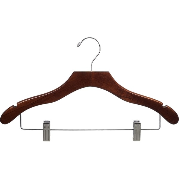 Walnut discount coat hangers