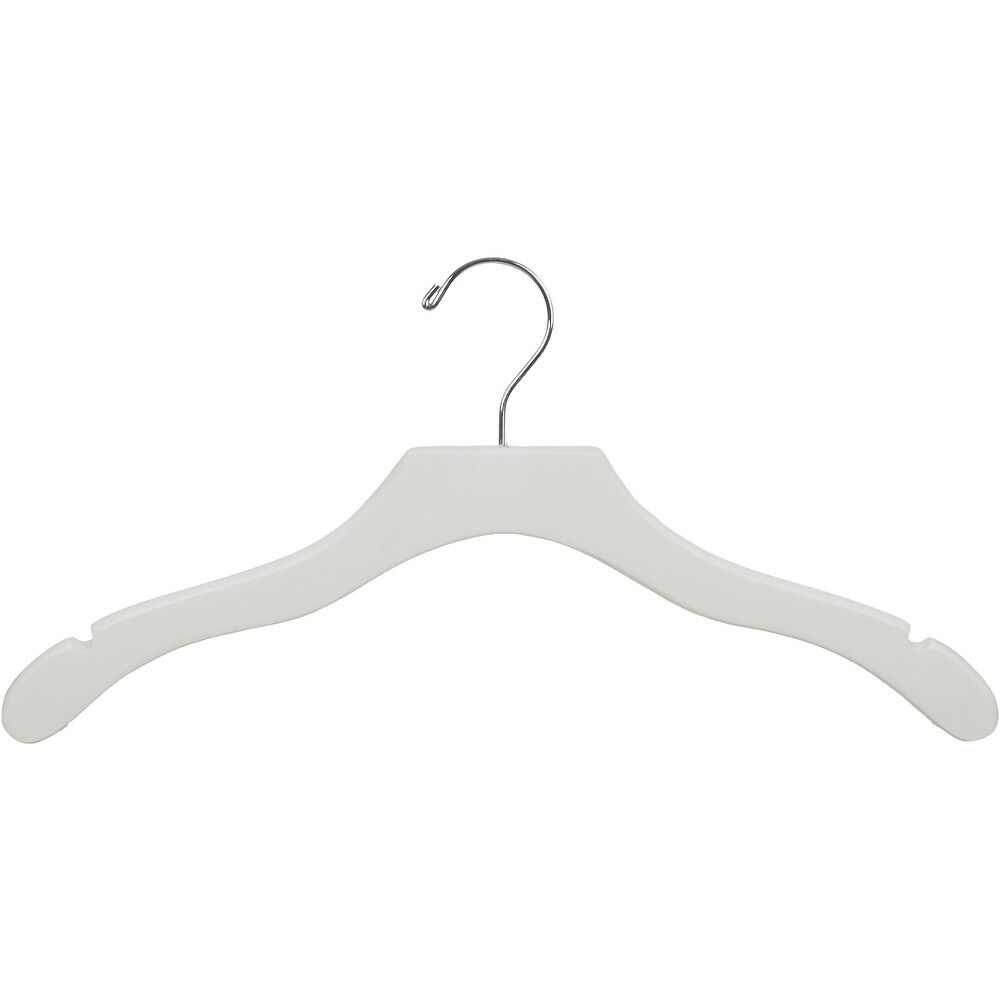 100-Pack White Standard Plastic Clothes Hangers - On Sale - Bed Bath &  Beyond - 39189893