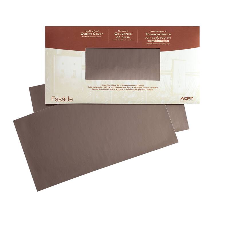 Aspect 3x6-inch Brushed Stainless Short Grain Metal 15-Square Foot Kit