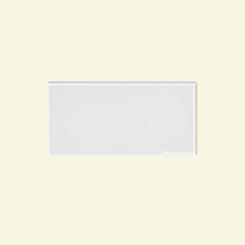 Aspect Glass 3x6-inch Tile in Frost 15-Square Foot Kit
