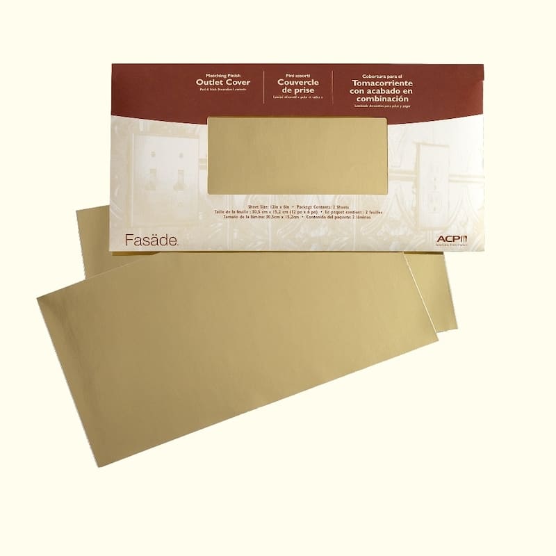 Aspect 12x4-inch Subway Champagne Matted Metal 15-Square Foot Kit