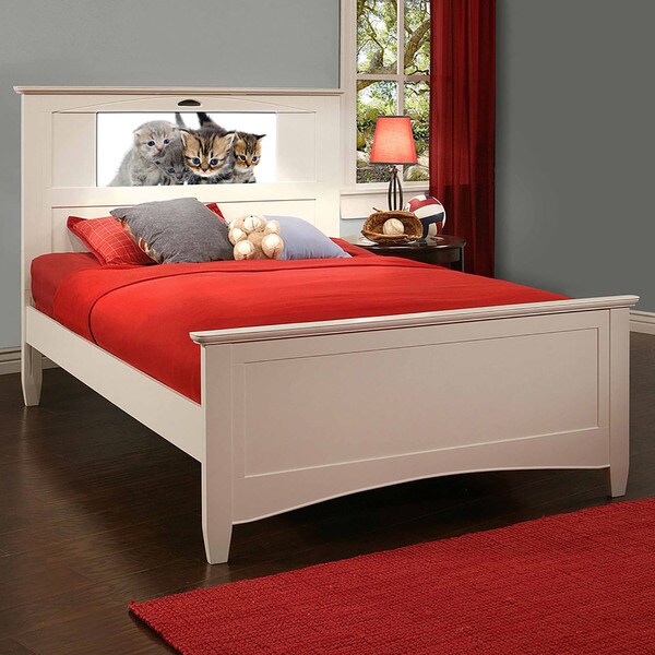 Shop LightHeaded Beds White Canterbury Full Bed by Lifetime Free