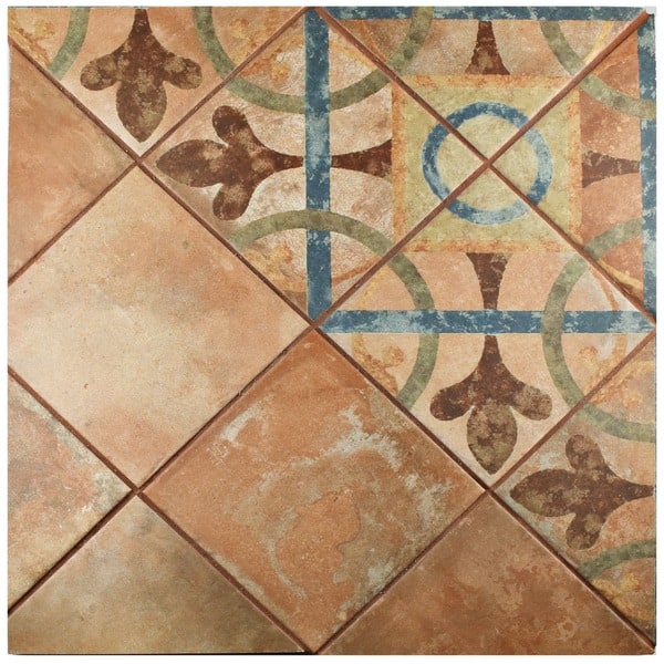 Somertile 8 75x8 75 Inch Americana Cleveland Porcelain Floor Americana Cleveland Porcelain Floor