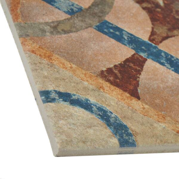 Somertile 8 75x8 75 Inch Americana Cleveland Porcelain Floor Americana Cleveland Porcelain Floor