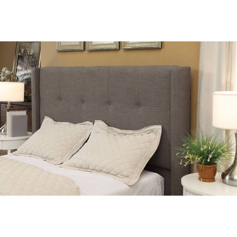 Madeleine Wingback Platform Bed