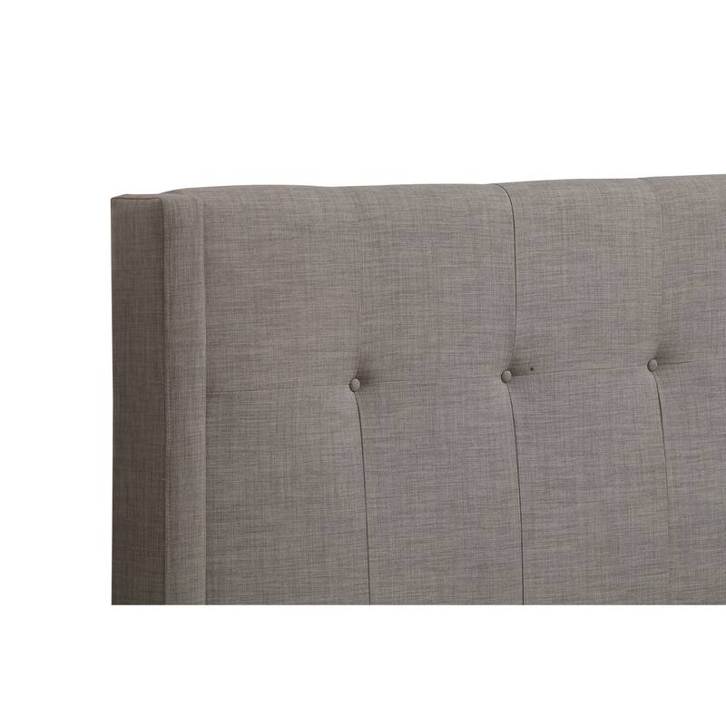 Madeleine Wingback Platform Bed