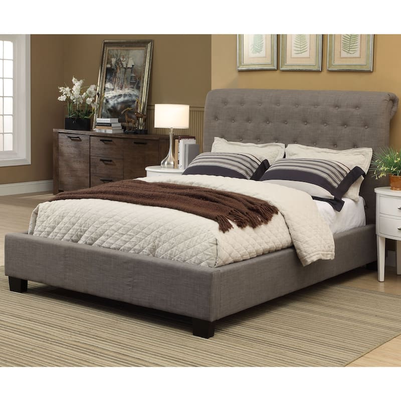 Royal Tufted Platform Bed