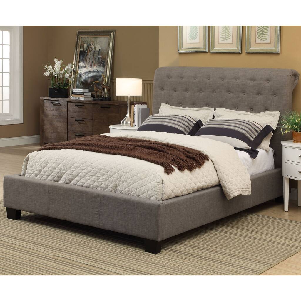 Royal Tufted Platform Bed