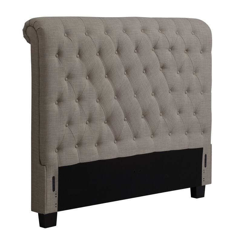 Royal Tufted Platform Bed