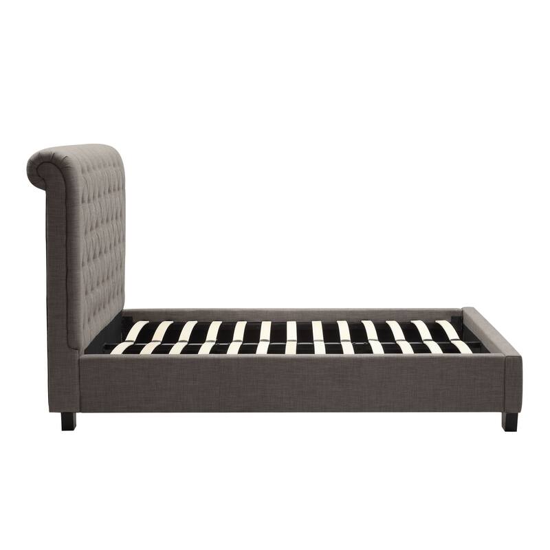 Royal Tufted Platform Bed