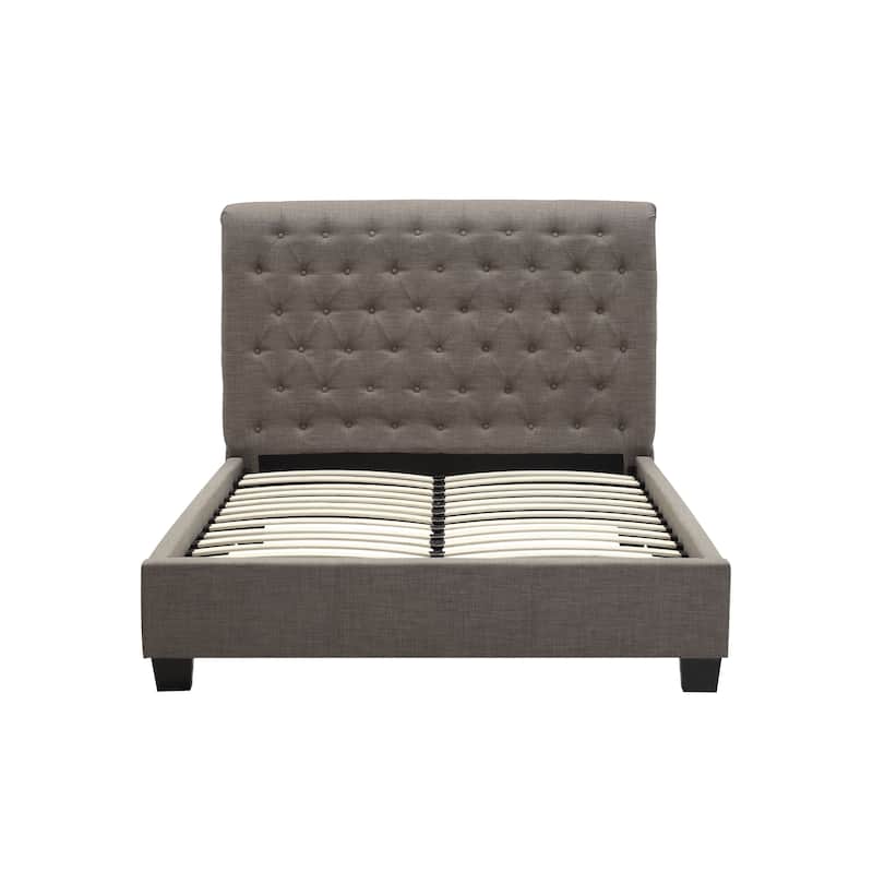 Royal Tufted Platform Bed