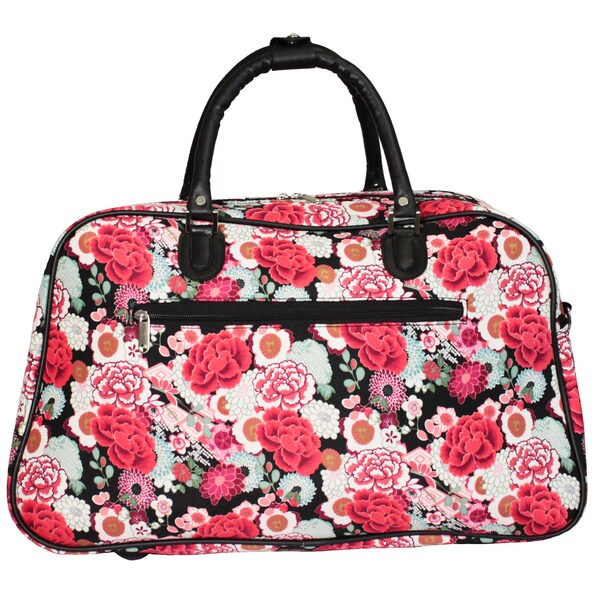 Flower 21 Carry-On Duffel Bag