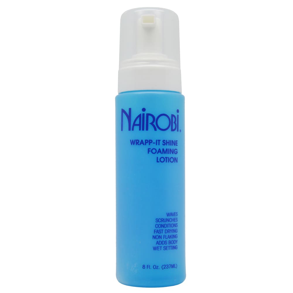 Shop Nairobi Wrapp It Shine 8 Ounce Foaming Lotion Free Shipping