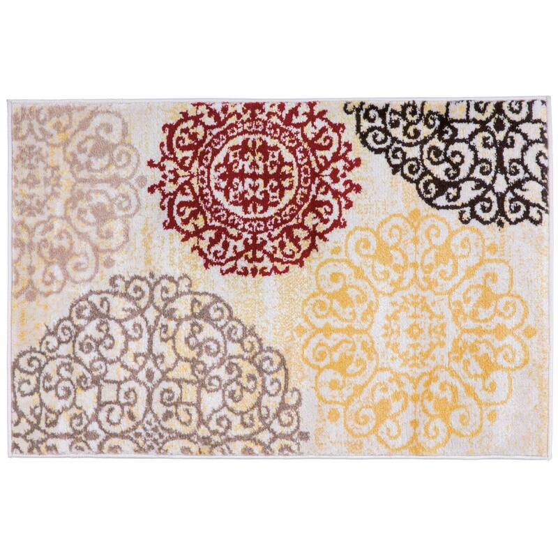 World Rug Gallery Floral Area Rug