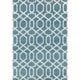 preview thumbnail 15 of 26, World Rug Gallery Contemporary Trellis Design Soft Indoor Area Rug