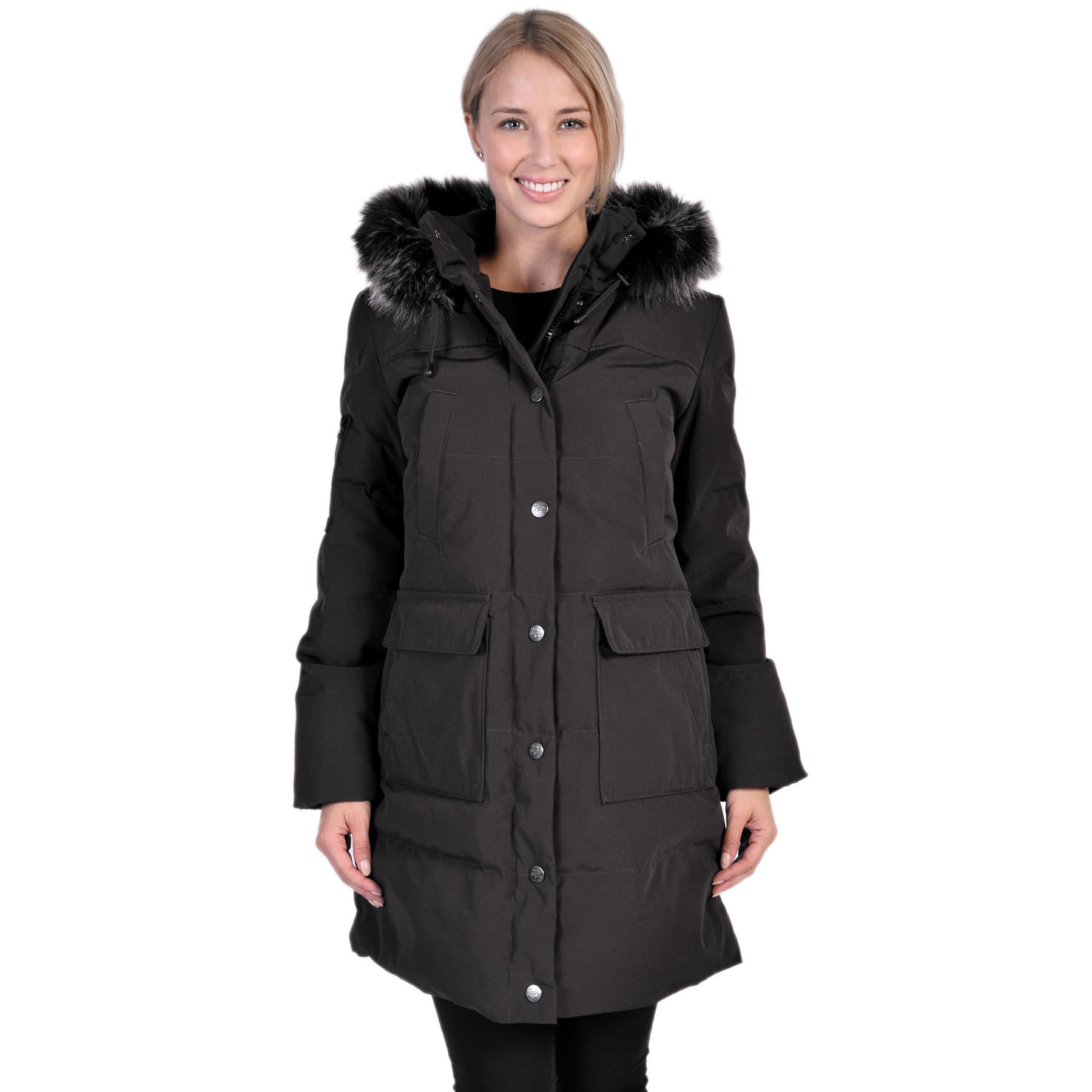 Nuage Women s Arctic Expedition Down Coat As Is Item Bed Bath