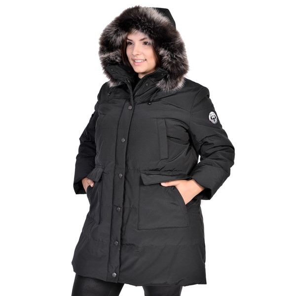 Shop Women&#39;s Plus Size Down Coat - On Sale - Free Shipping Today - www.bagssaleusa.com - 10609881