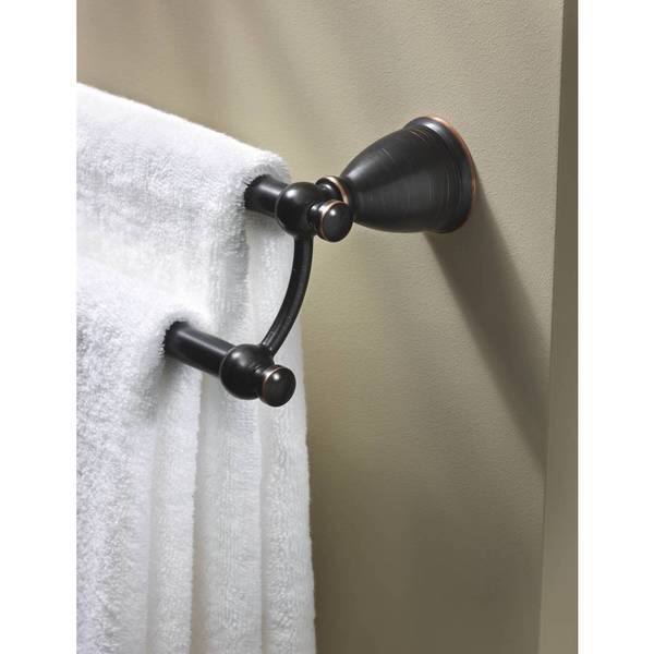 Shop Moen Caldwell Mediterranean Bronze Towel Bar Y3122brb Overstock 10609989