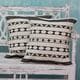 preview thumbnail 2 of 4, NOVICA Handmade Cotton Desert Geometry Cushion Covers Set of 2 (India)