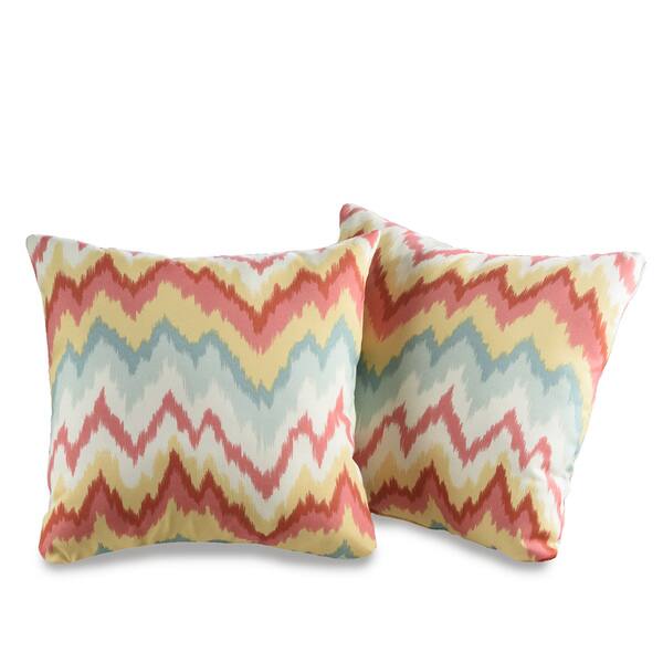 Shop Ziggy Waverly Decorative Indoor Outdoor Throw Pillows Set Of