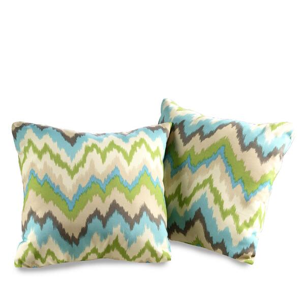 Shop Ziggy Waverly Decorative Indoor Outdoor Throw Pillows Set Of