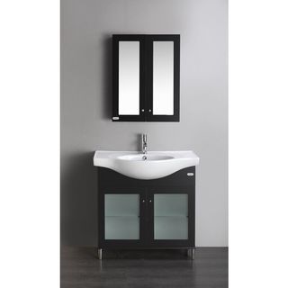 Annabelle 40 Inch Modern Bathroom Vanity Espresso Finish gladwin medium walnut single bathroom vanity - free shipping today Annabelle 40 Inch Modern Bathroom Vanity Espresso Finish gladwin medium walnut single bathroom vanity - free shipping today