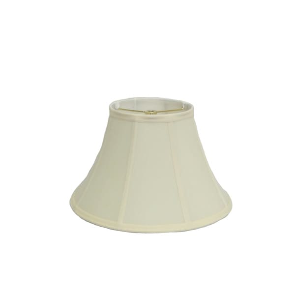 Round Bell Cream Silk Shade