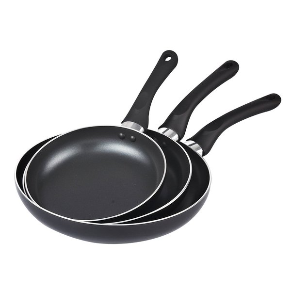 Pan. Frypan non Stick 24c. Сковорода TVS Cook Pan 26см. Сковорода Zanussi 26 см Fly Pan. 3pcs Aluminium Frypan Set.