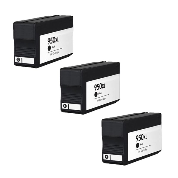 3PK 950 XL BK CN045AN Compatible Ink Cartridge For HP OfficeJet Pro 8100 ( Pack of 3 )