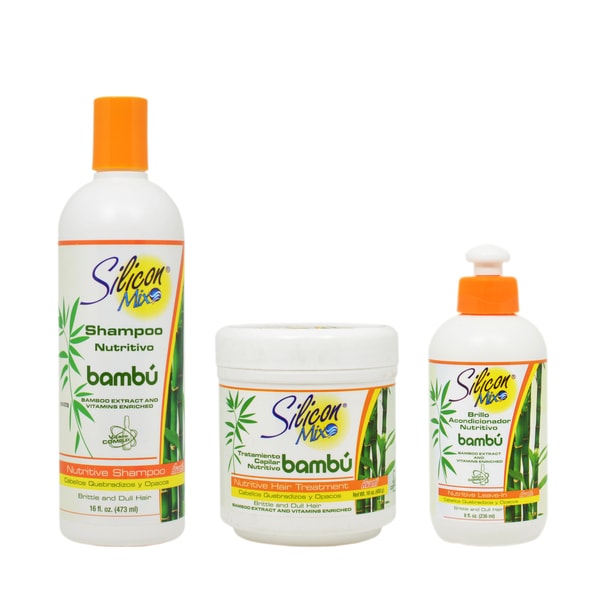 Silicon Mix Bamboo Bambu Nutritive Hair Combo Set Free Silicon Mix Bamboo Bambu Nutritive Hair Combo Set