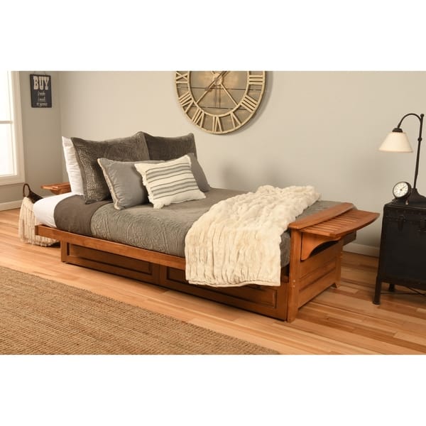 Shop Copper Grove Dixie Espresso Full Size Futon Set With