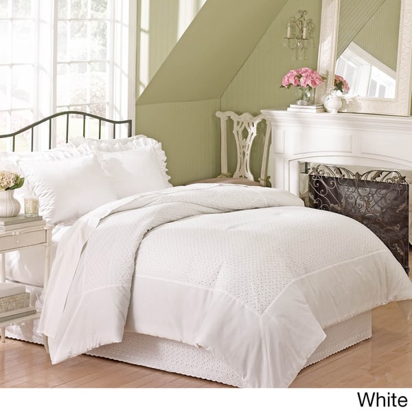 Shop Vienna Eyelet Comforter Overstock 10612591