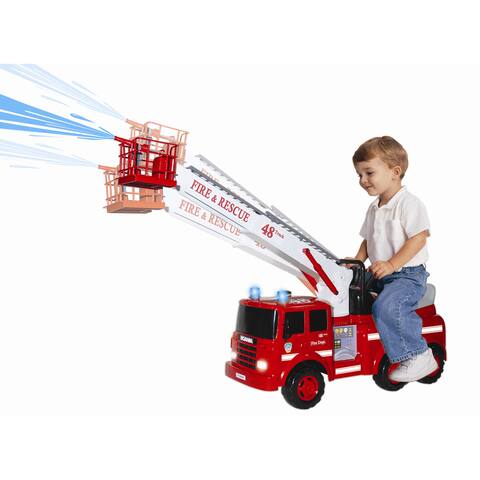 Skyteam Technology Action Fire Engine Ride-On