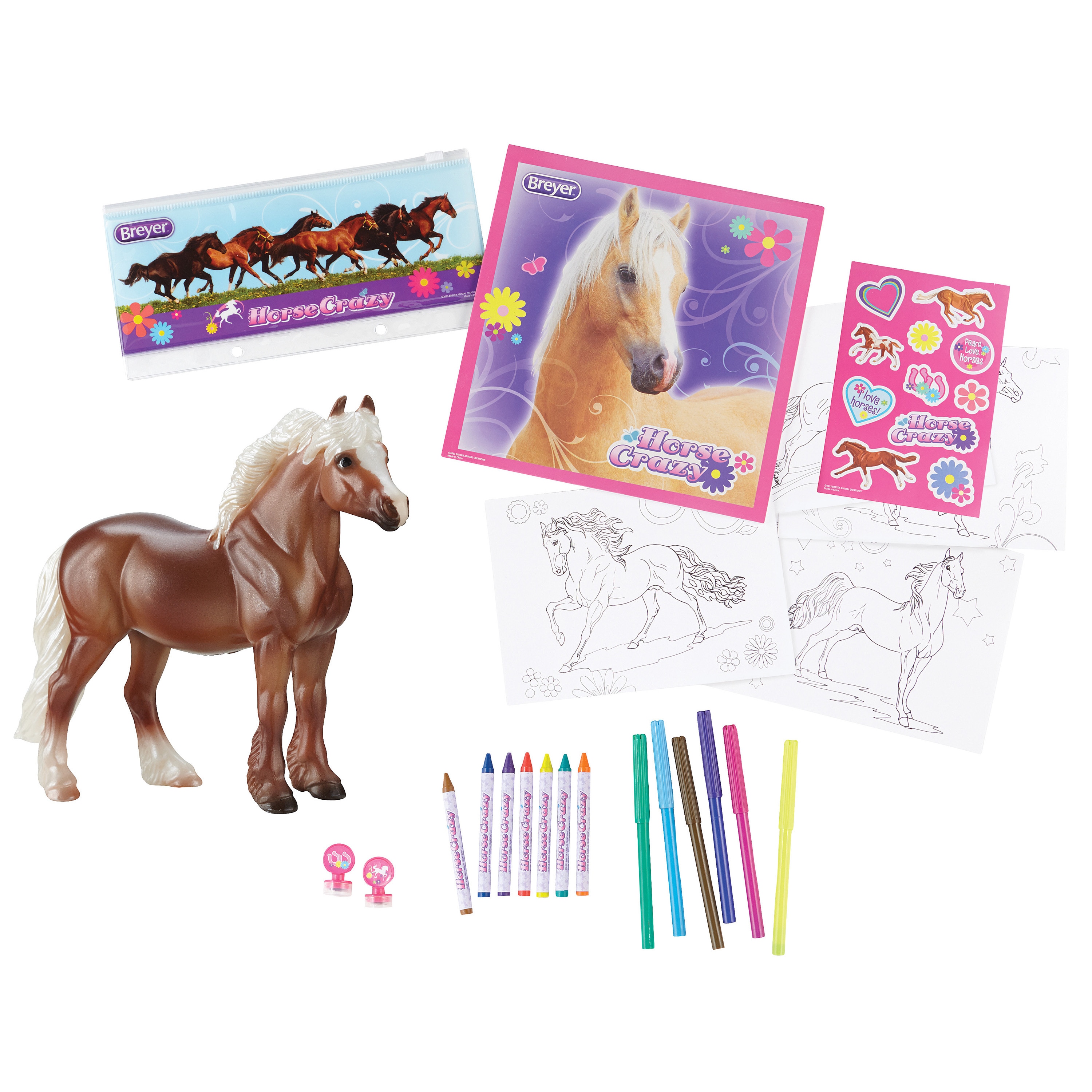 Melissa & Doug Decorate Your Own Horse Figurines   14001350