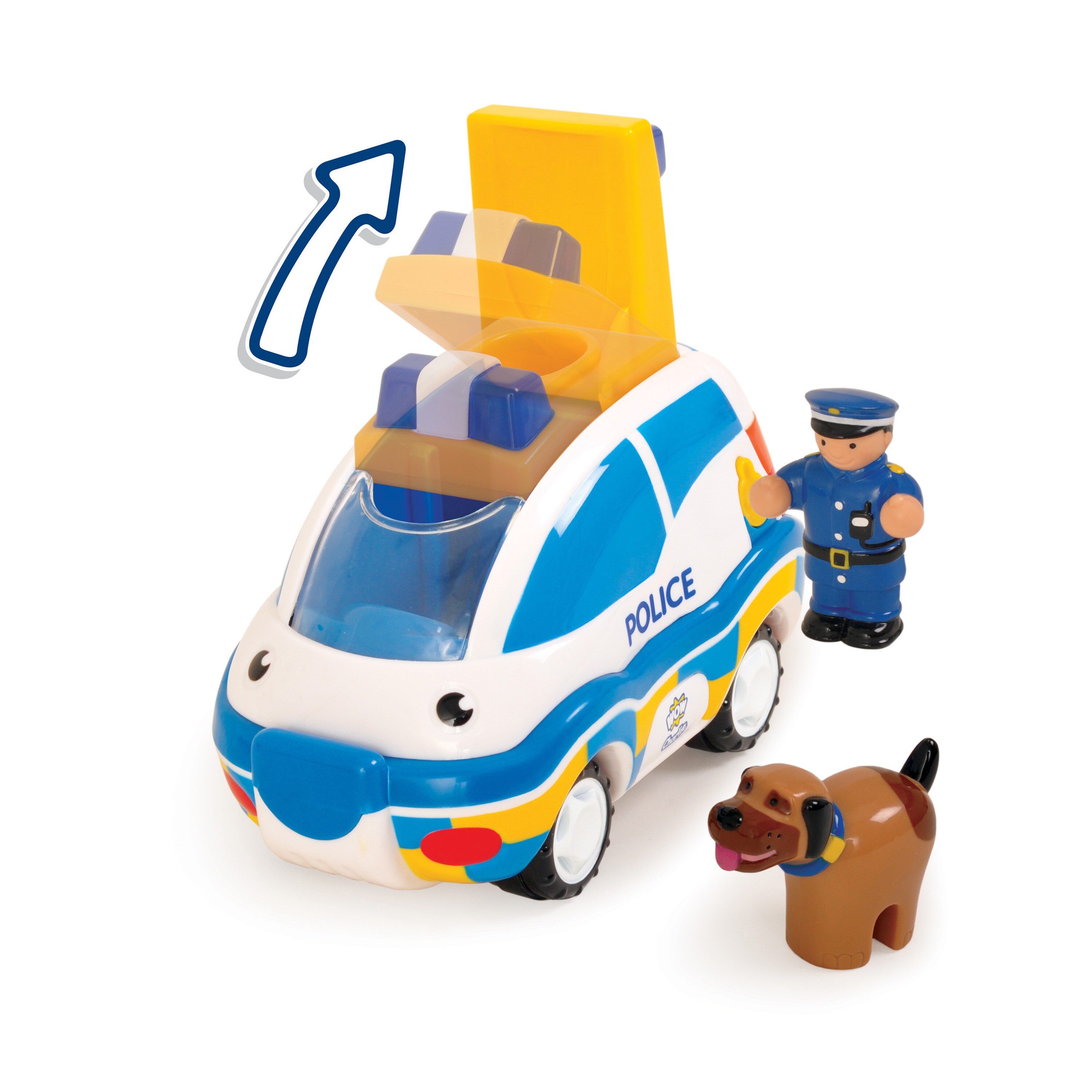 wow toys police car