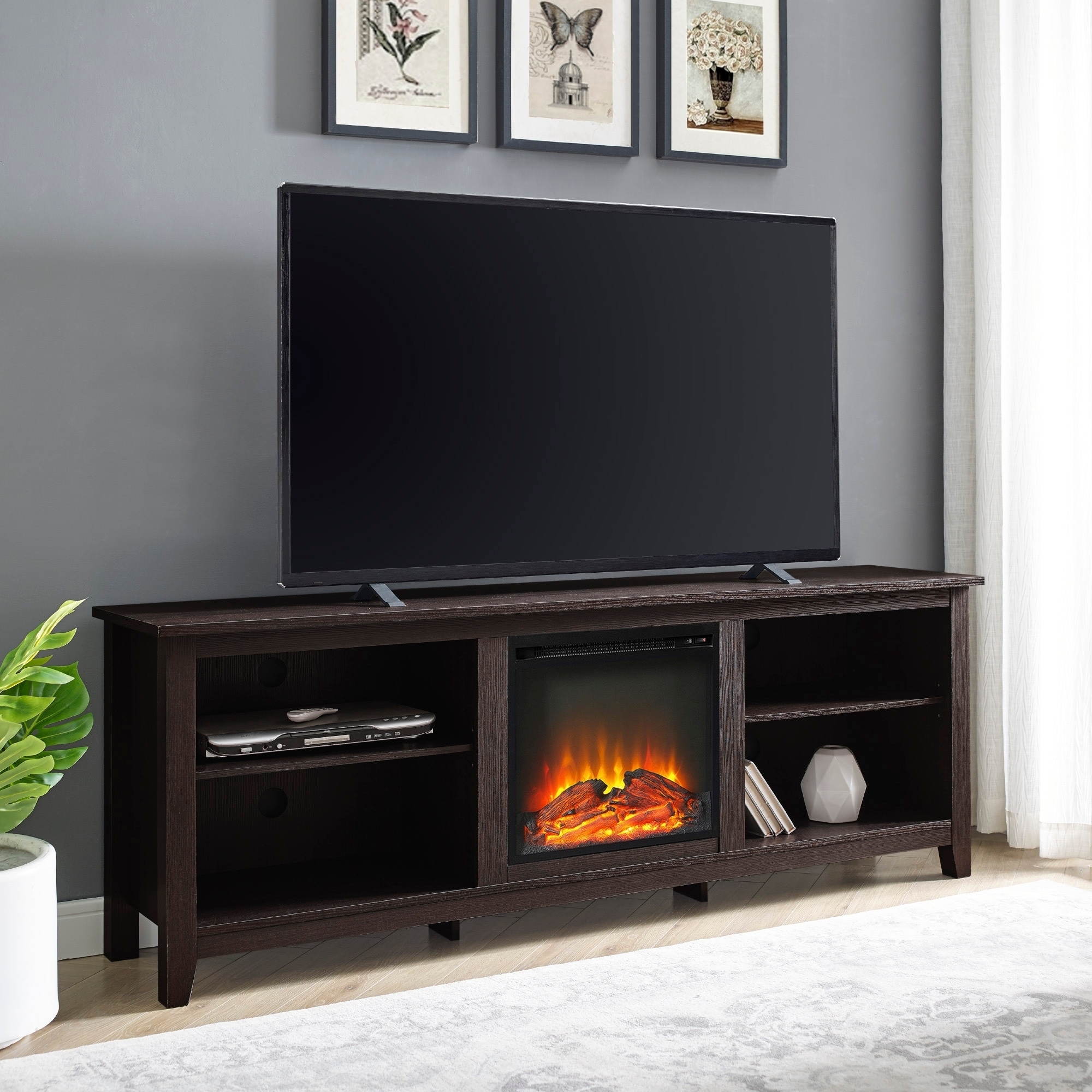 Shop Middlebrook Designs 70 Inch Fireplace Tv Stand Console