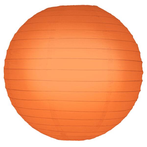 Orange 10inch Paper Lanterns (Pack of 5) Overstock 10613315