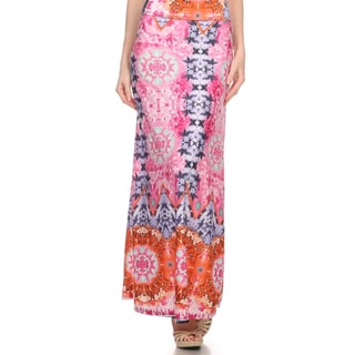 24/7 Comfort Apparel Women's Maxi Skirt - 13729854 - Overstock.com ...