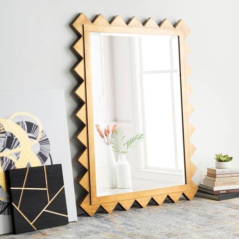 Carrie Large Gilded Accent Mirror - 57" x 45" - 45" x 57" - 45" x 57"