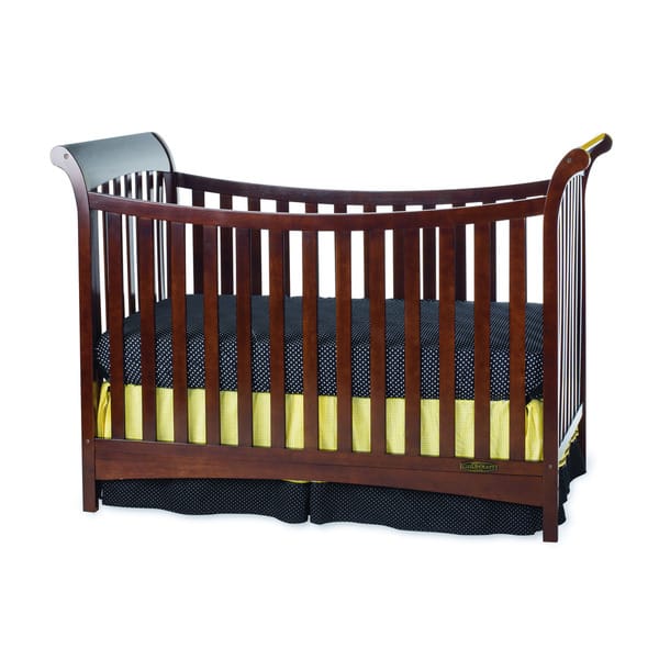 slide 2 of 3, Child Craft Ashton 3-in-1 Cherry Traditional Crib