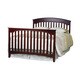 preview thumbnail 3 of 1, Child Craft Stanford 4-in-1 Cherry Rounded Top Convertible Crib