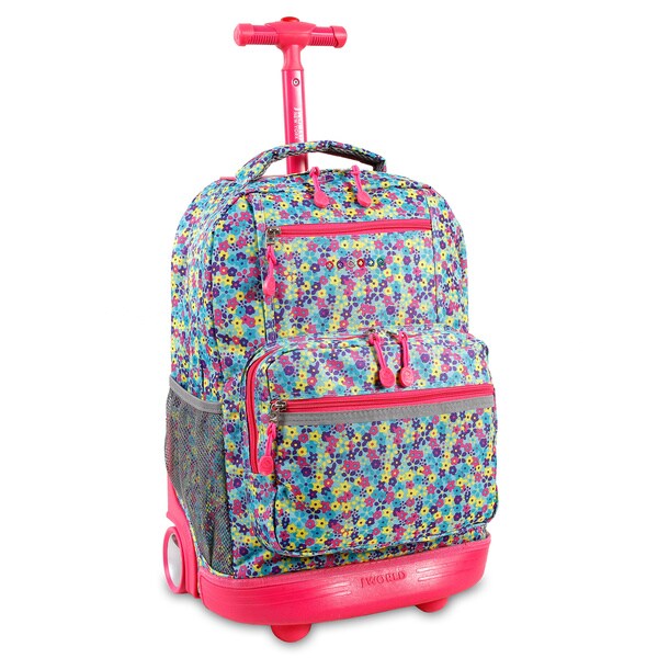 Shop J World Foret Sunset Rolling Laptop Backpack - Free Shipping Today ...