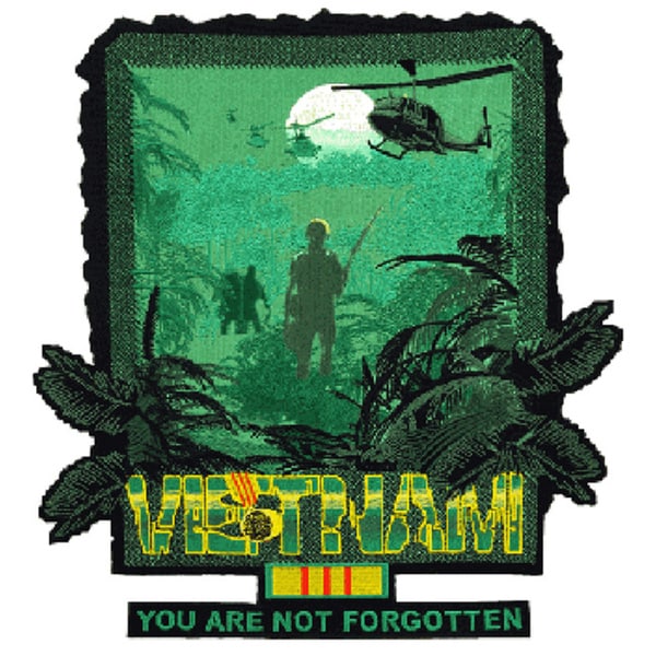 Vietnam "You Are Not Forgotten" Large Patch