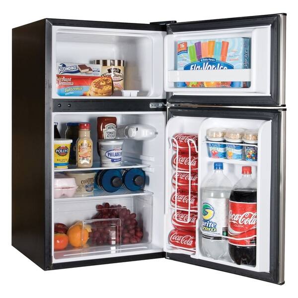 Shop Haier 3 2 Cu Ft Two Door Compact Refrigerator Freezer