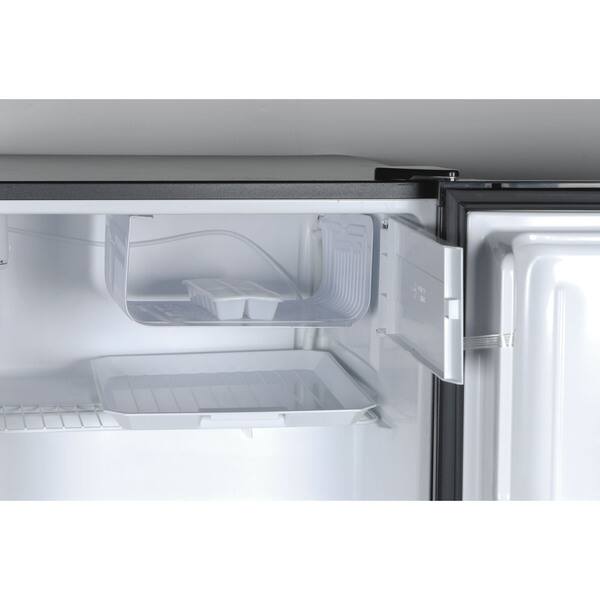 Haier 1 7 Cu Ft Compact Refrigerator Freezer Black Overstock 10616538