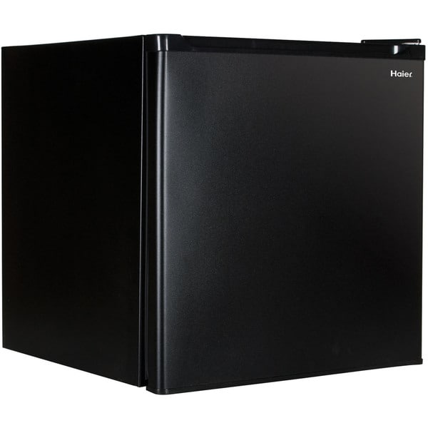 Haier 1.7 Cu. Ft. Compact Refrigerator Freezer Black Bed Bath