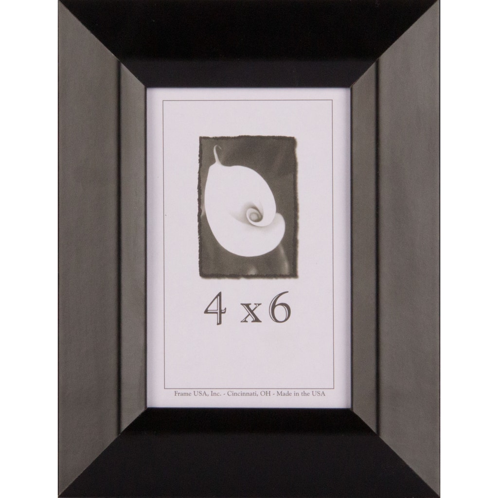Black Narrow Picture Frame 4x6
