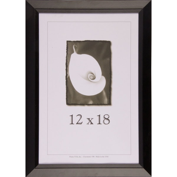 Shop Black Narrow Picture Frame 12x18 - Overstock - 10616639