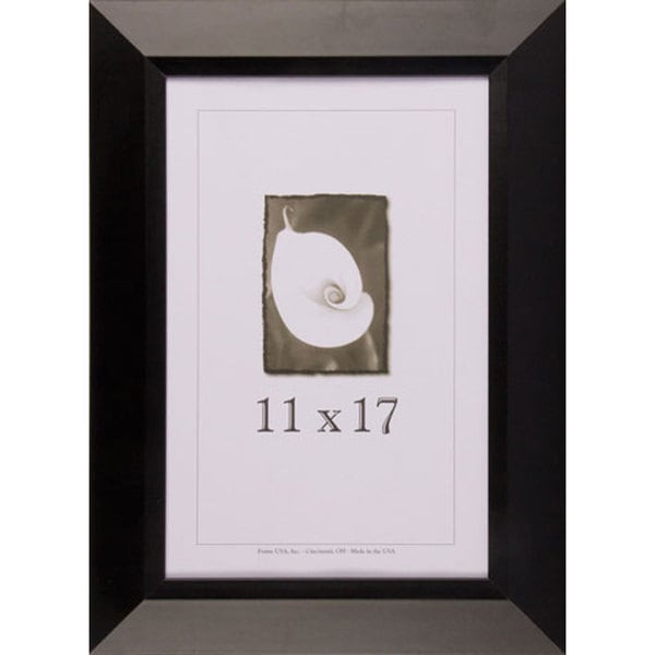 Black Wide Picture Frame 11x17 - Overstock - 10616651