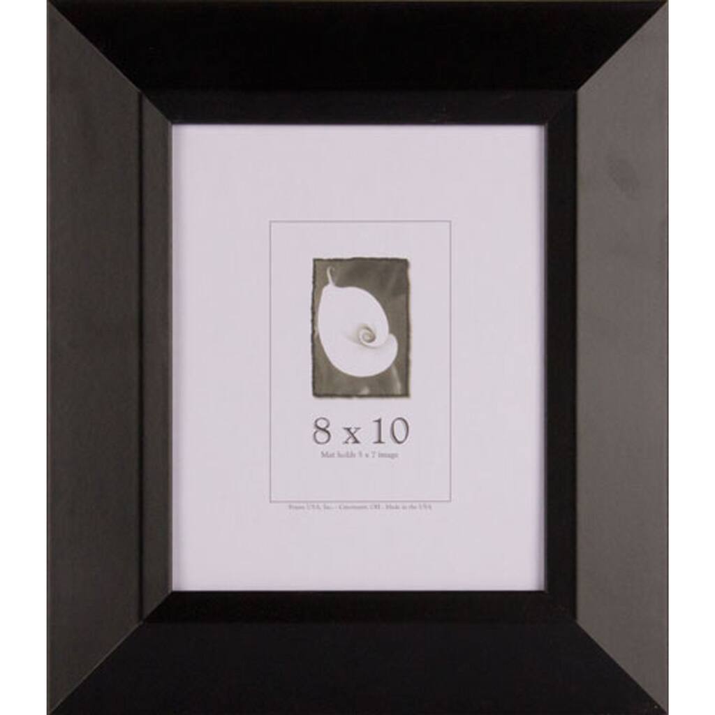 Black Wide Picture Frame 8x10